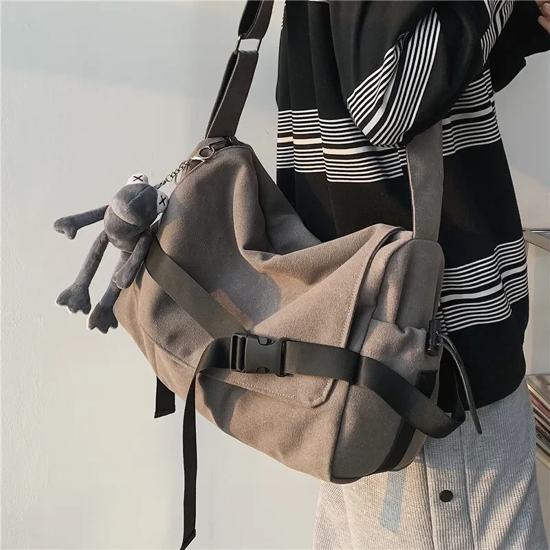 Tas Selempang Kanvas Sampul Fl - Canvas Backpack Casual ulasan dan harga