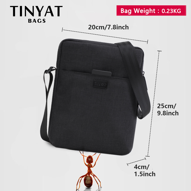 Tas Selempang Pria TINYAT, Tas - Canvas Backpack Casual ulasan dan harga
