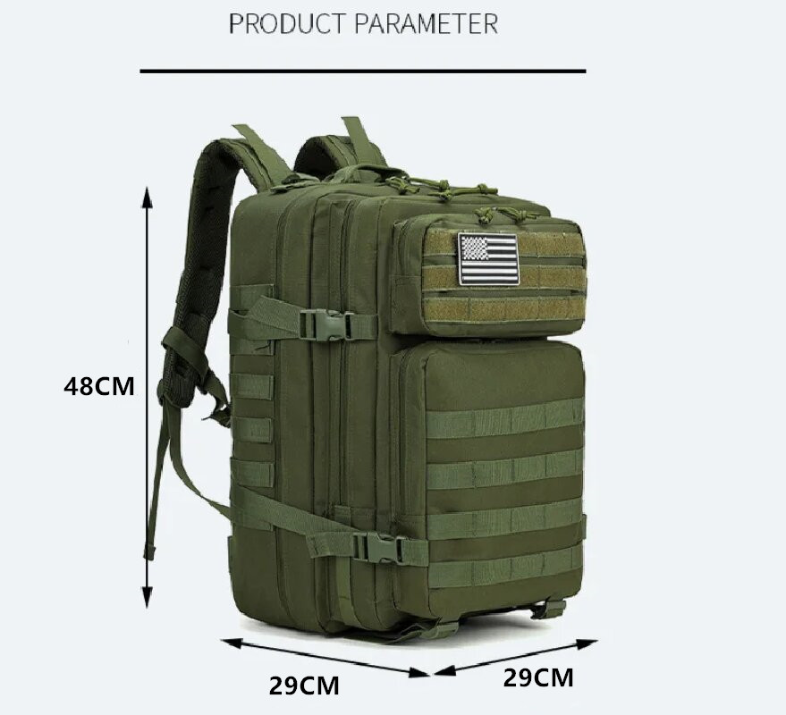 Ransel Taktis Elite 50L 30L 3X - Urban Backpack Tactical ulasan dan harga